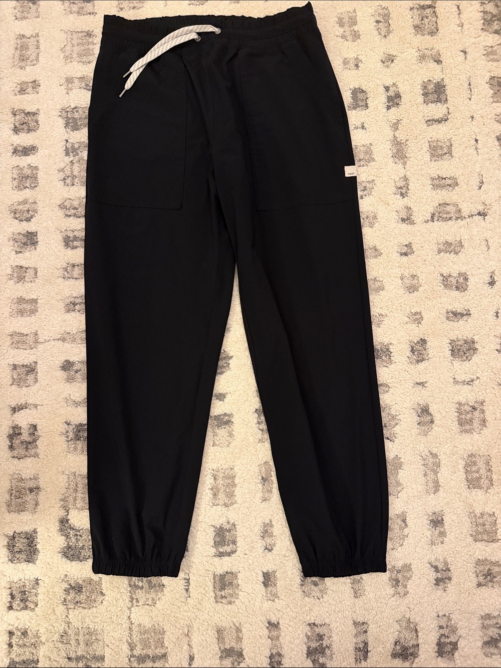 Vuori Women's Miles Jogger - Black - Polyester - Size M